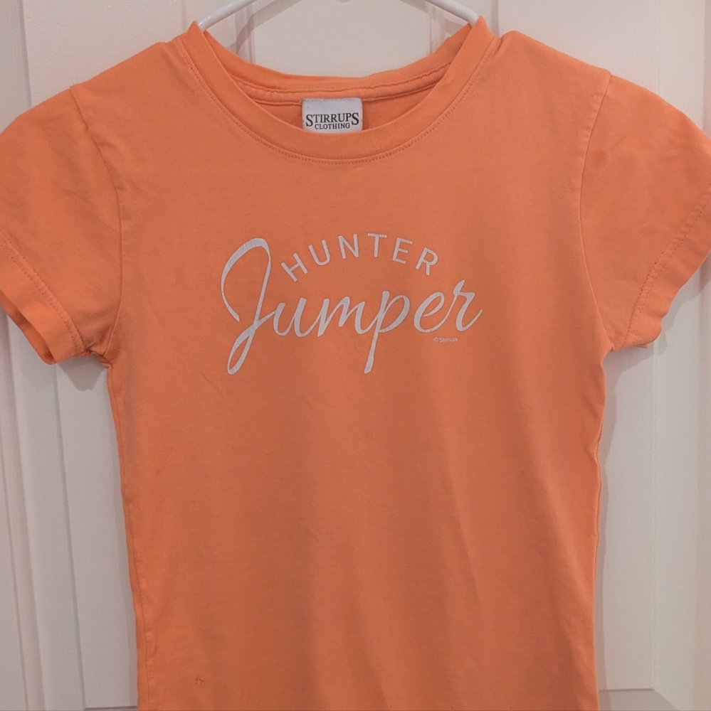 Girls cotton Hunter jumper t-shirt